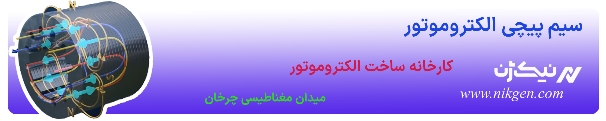 سیم پیچی الکتروموتور